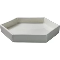 Porto White Ceramic Tray