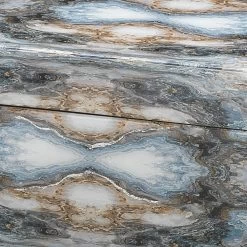 Rorschach 17 X 7 Inch Indigo Blue Lacquer Long Box -Jamie Young Store 7rors lobxin 2