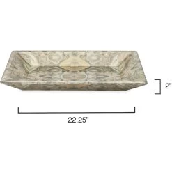 Rorschach Grey & Cream Lacquer Tray -Jamie Young Store 7rors trgrcr 5