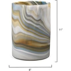 Terrene 11 X 8 Inch Vase 11 Terrene 11 X 8 Inch Vase -Jamie Young Store 7terr mdgr 2