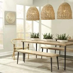 Barbados Natural Wall Art, Small -Jamie Young Store 8barb smwawh 4