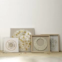 Tahiti Cream Shell Wall Art 18 Tahiti Cream Shell Wall Art -Jamie Young Store 8tahi wacr 7