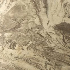 Aldrich 27.5 Inch 100 Watt Light Brown & Off White Reactive Glaze Table Lamp Portable Light -Jamie Young Store 9aldritlbrwh close up