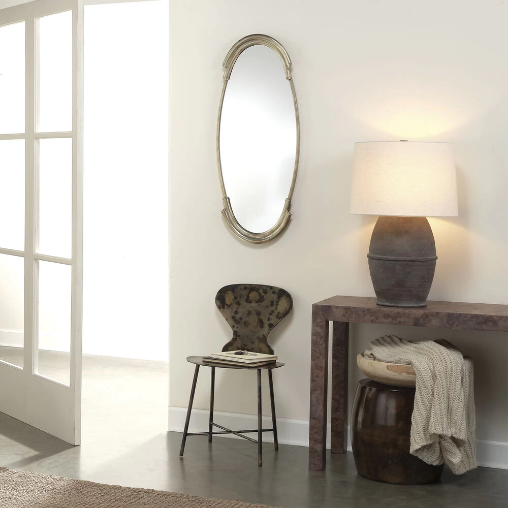 Antiquity 32 Inch 150.00 Watt Dark Grey Table Lamp Portable Light 5 Antiquity 32 Inch 150.00 Watt Dark Grey Table Lamp Portable Light - Image 5