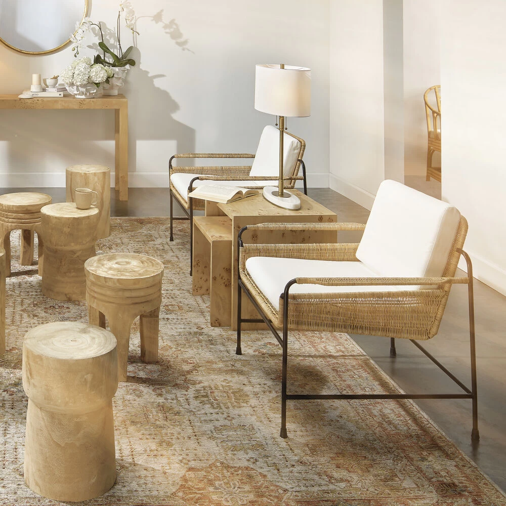 Barcroft 28 Inch 25.00 Watt Antique Brass & White Table Lamp Portable Light 5 Barcroft 28 Inch 25.00 Watt Antique Brass & White Table Lamp Portable Light - Image 5