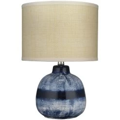 Batik 1 Light 12.00 Inch Table Lamp
