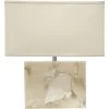 Borealis 24 Inch 150.00 Watt White Table Lamp Portable Light