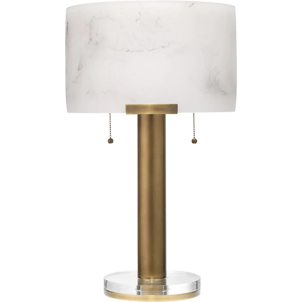 Elancourt 23 Inch 40.00 Watt White & Antique Brass Table Lamp Portable Light 1 Elancourt 23 Inch 40.00 Watt White & Antique Brass Table Lamp Portable Light