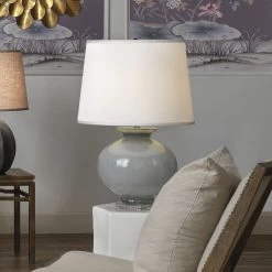 Heirloom 27 Inch 150.00 Watt Cornflower Blue Grass Table Lamp Portable Light -Jamie Young Store 9heirloomblu 8