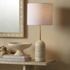 Holt 27.5 Inch 75.00 Watt Brown Table Lamp Portable Light -Jamie Young Store 9holttlnatra 4