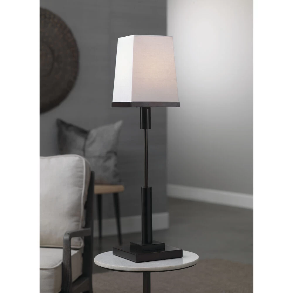 Jud 32 Inch 40.00 Watt Oiled Rubbed Bronze Table Lamp Portable Light 4 Jud 32 Inch 40.00 Watt Oiled Rubbed Bronze Table Lamp Portable Light - Image 4
