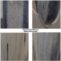 Landslide 32 Inch 150.00 Watt Matte Grey W/ Beige & White Drip Table Lamp Portable Light -Jamie Young Store 9landtlgrey 4