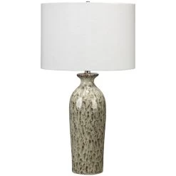 Nomad 30 Inch 100.00 Watt Brown Reactive Glaze Ceramic Table Lamp Portable Light