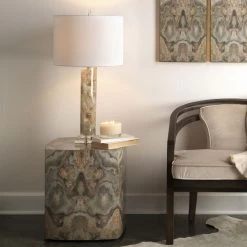 Peyton 31 Inch 100.00 Watt Natural Table Lamp Portable Light -Jamie Young Store 9peytontlnat 3