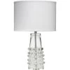 Ribbon 24 Inch 150.00 Watt Clear Glass Table Lamp Portable Light