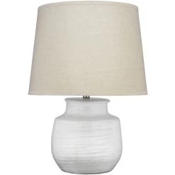 Trace 26 Inch 150.00 Watt White Table Lamp Portable Light