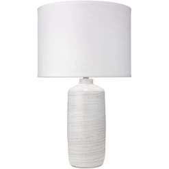 Trace 32 Inch 150.00 Watt White Table Lamp Portable Light