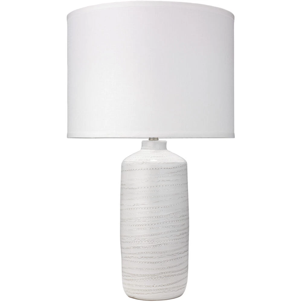 Trace 32 Inch 150.00 Watt White Table Lamp Portable Light 1 Trace 32 Inch 150.00 Watt White Table Lamp Portable Light