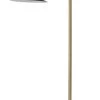 Antique Brass Aluminum Mid-Century Modern Floor Lamp