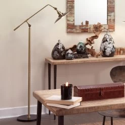 Antique Brass Aluminum Mid-Century Modern Floor Lamp -Jamie Young Store loomlan antique brass aluminum mid century modern floor lamp jamie young floor lamps 4 33038243299541