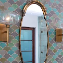 Antique Brass Clear Glass Scando Mod Sconce -Jamie Young Store loomlan antique brass clear glass scando mod sconce jamie young wall sconces 3 33037941833941