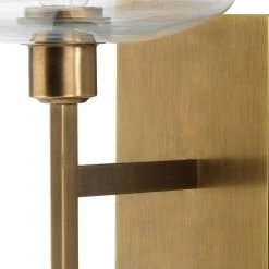 Antique Brass Clear Glass Scando Mod Sconce -Jamie Young Store loomlan antique brass clear glass scando mod sconce jamie young wall sconces 7 33037943931093