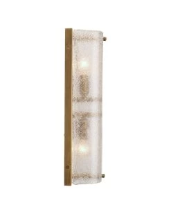 Antique Brass Glass Moet Double Rounded Sconce -Jamie Young Store loomlan antique brass glass moet double rounded sconce jamie young wall sconces 6 33037939802325