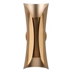 Antique Brass Gold Capsule Sconce