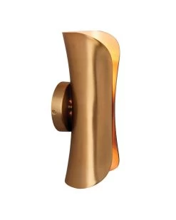 Antique Brass Gold Capsule Sconce -Jamie Young Store loomlan antique brass gold capsule sconce jamie young wall sconces 7