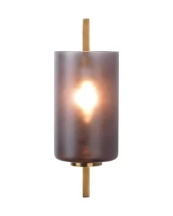 Antique Brass Grey Glass Blueprint Sconce -Jamie Young Store loomlan antique brass grey glass blueprint sconce jamie young wall sconces 3 33037921976533