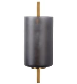 Antique Brass Grey Glass Blueprint Sconce -Jamie Young Store loomlan antique brass grey glass blueprint sconce jamie young wall sconces 4 33037922599125