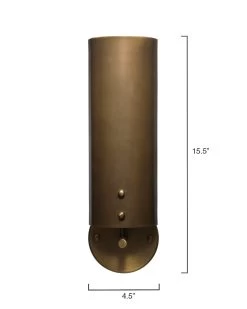 Antique Brass Olympic Wall Sconce -Jamie Young Store loomlan antique brass olympic wall sconce jamie young wall sconces 4 33037939278037