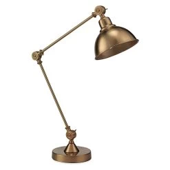 Antique Brass Steampunk Wallace Table Lamp