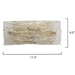 Antique Brass Textured Swan Curved Glass Sconce - Small 9 Antique Brass Textured Swan Curved Glass Sconce - Small -Jamie Young Store loomlan antique brass textured swan curved glass sconce small jamie young wall sconces 4 33037949272277