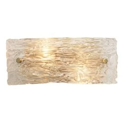 Antique Brass Textured Swan Curved Glass Sconce - Small 11 Antique Brass Textured Swan Curved Glass Sconce - Small -Jamie Young Store loomlan antique brass textured swan curved glass sconce small jamie young wall sconces 6 33037949960405
