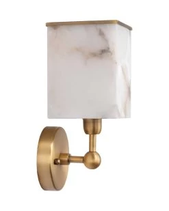 Antique Brass White Iron Alabaster Ghost Axis Wall Sconce -Jamie Young Store loomlan antique brass white iron alabaster ghost axis wall sconce jamie young wall sconces 3 33037929218261