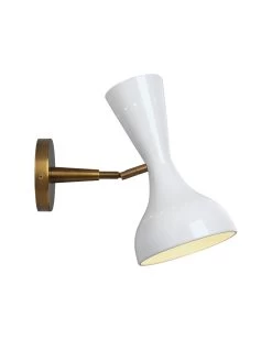 Antique Brass White Pisa Wall Sconce 11 Antique Brass White Pisa Wall Sconce -Jamie Young Store loomlan antique brass white pisa wall sconce jamie young wall sconces 5 33037943177429