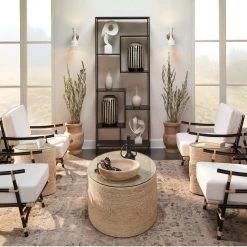 Antique Brass White Pisa Wall Sconce 13 Antique Brass White Pisa Wall Sconce -Jamie Young Store loomlan antique brass white pisa wall sconce jamie young wall sconces 7 33037944094933