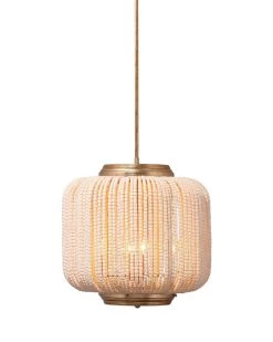 Antique White Wood Beads Beaded Chandelier 9 Antique White Wood Beads Beaded Chandelier -Jamie Young Store loomlan antique white wood beads beaded chandelier jamie young chandeliers 3 33037968638165