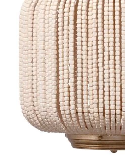 Antique White Wood Beads Beaded Chandelier 10 Antique White Wood Beads Beaded Chandelier -Jamie Young Store loomlan antique white wood beads beaded chandelier jamie young chandeliers 4 33037969195221