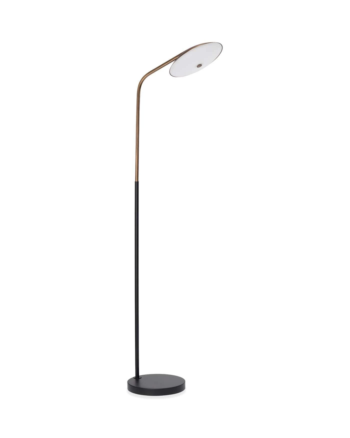 Black Brass Marvin Floor Lamp 1 Black Brass Marvin Floor Lamp