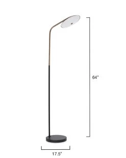 Black Brass Marvin Floor Lamp 5 Black Brass Marvin Floor Lamp -Jamie Young Store loomlan black brass marvin floor lamp jamie young floor lamps 3 33038216003797