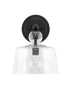 Black Hudson Wall Sconce