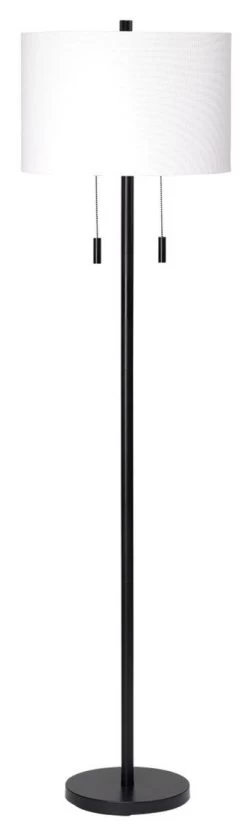 Black Iron Lincoln Floor Lamp