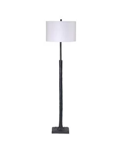 Black Polyresin Humble Floor Lamp