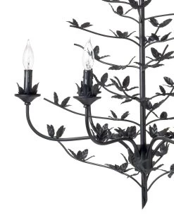 Blooming Candle Style Black Crystal Chandelier -Jamie Young Store loomlan blooming candle style black crystal chandelier jamie young chandeliers 3 33037955006677
