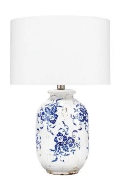 Blue Ceramic Ruth Table Lamp