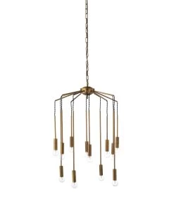Brass Aluminum Cascade Pendant