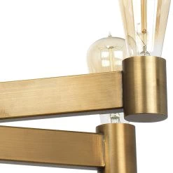 Brass Mid-Century Modern Manchester 8 Light Chandelier -Jamie Young Store loomlan brass mid century modern manchester 8 light chandelier jamie young chandeliers 4 33037983580373