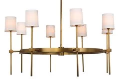 Brass Mid-Century Modern Minerva 8 Light Chandelier -Jamie Young Store loomlan brass mid century modern minerva 8 light chandelier jamie young chandeliers 3 33037988036821